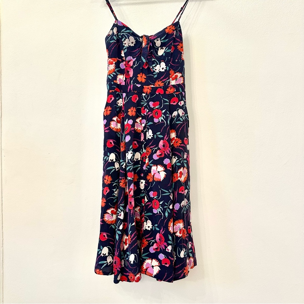 Yumi Kim Silk Floral Sun Dress